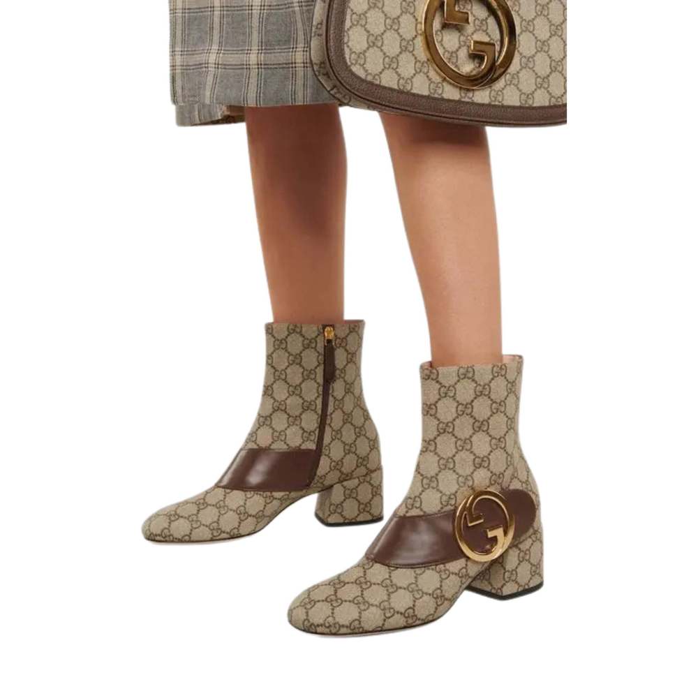 Gucci - Ankle Blondie Ankle Boots - IT 39.5 - Picture 2 of 6